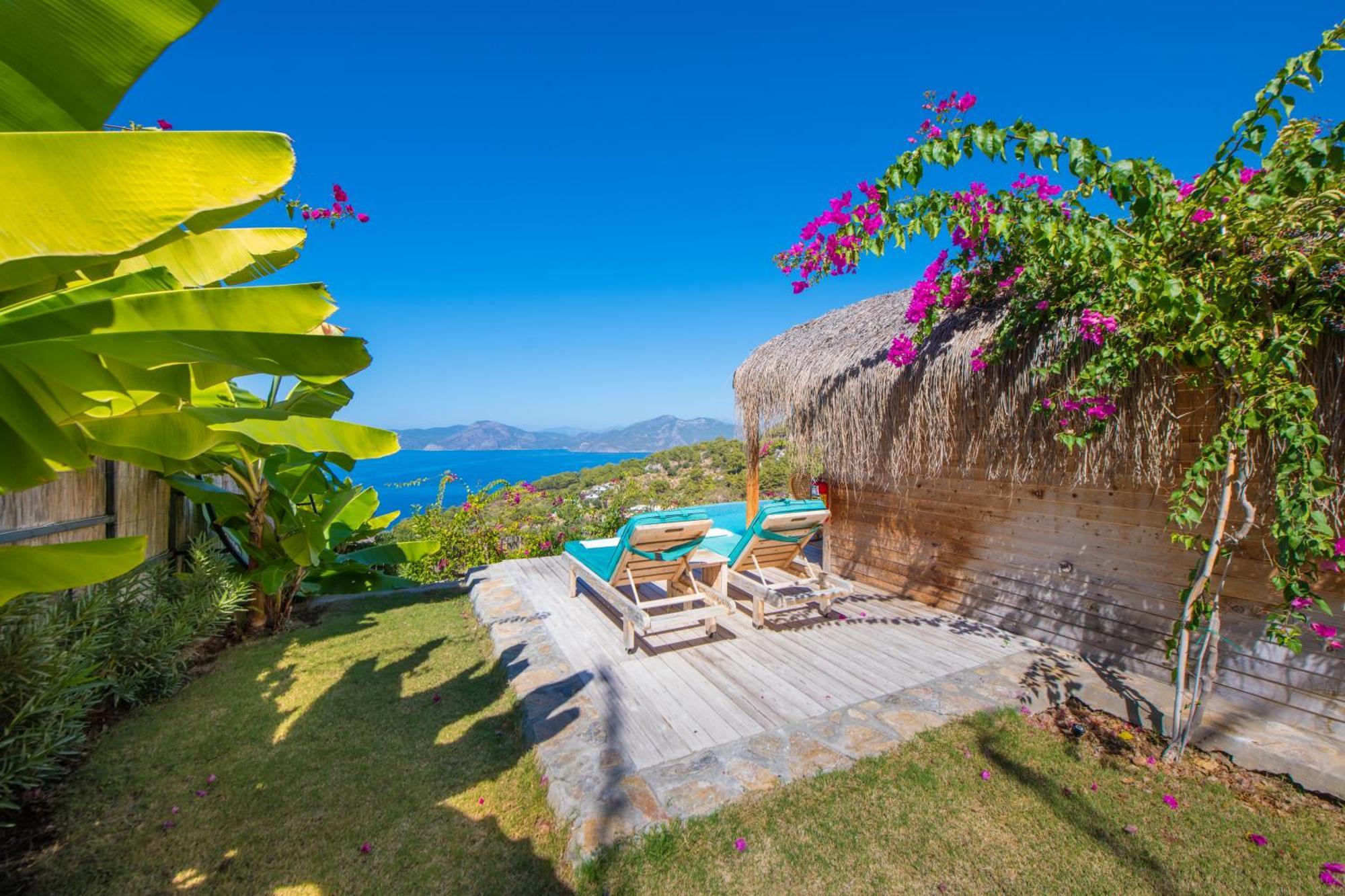 Seaview Faralya Hotel Bagian luar foto
