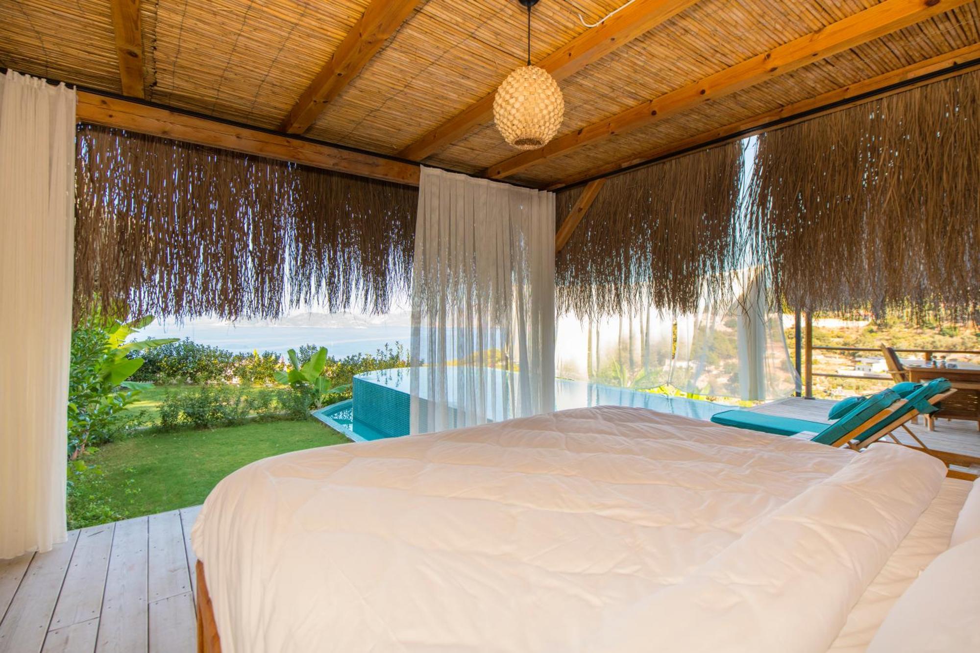 Seaview Faralya Hotel Bagian luar foto