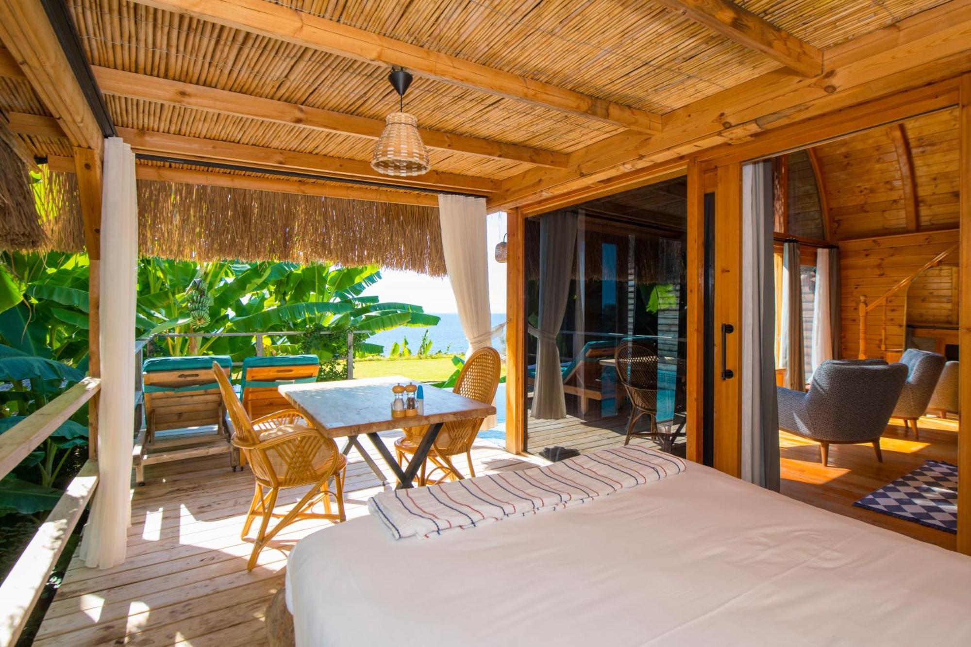 Seaview Faralya Hotel Bagian luar foto