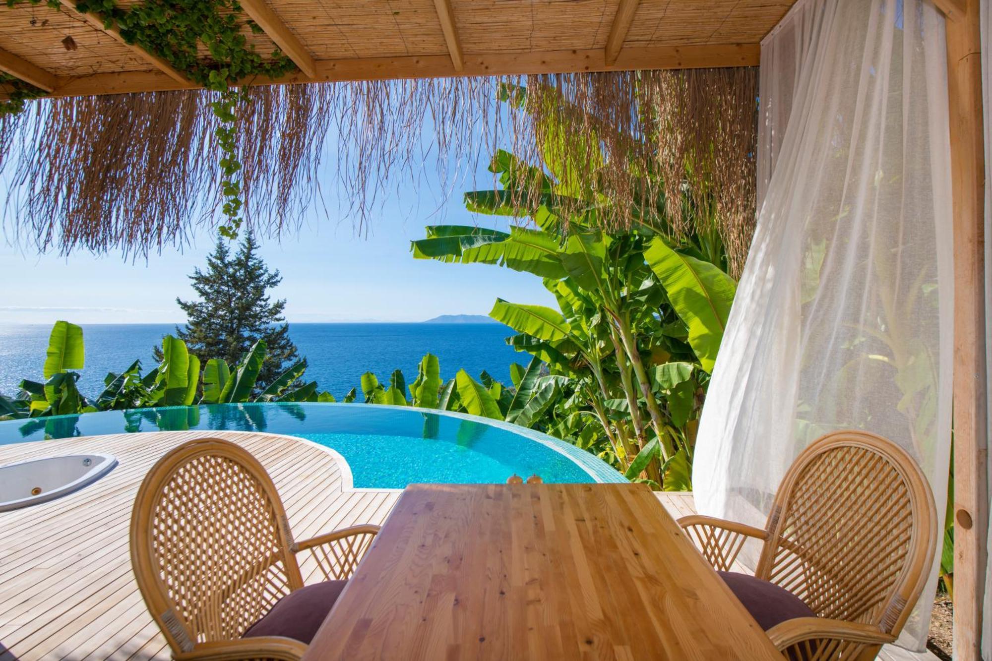 Seaview Faralya Hotel Bagian luar foto
